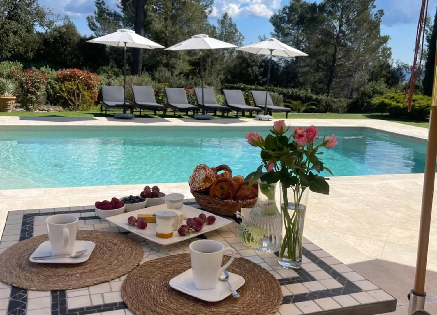 Villa Taradis Taradeau Oda ve Kahvaltı